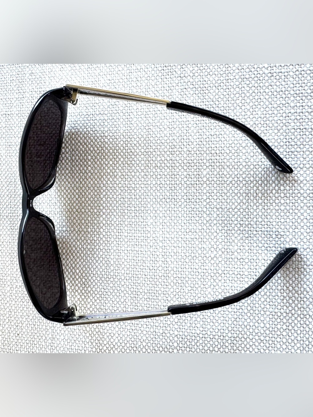 BRIGHTON Barbados Black Sunglasses w/ Case Silver Scroll Temples EUC Small Fit - Picture 10 of 13